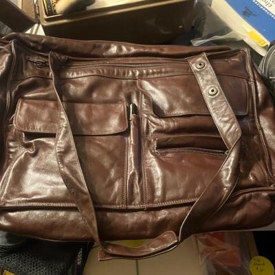 All leather bag