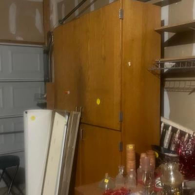 One of several types of garage cabinets 