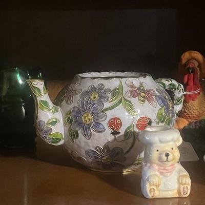 Cloisonné pitcher