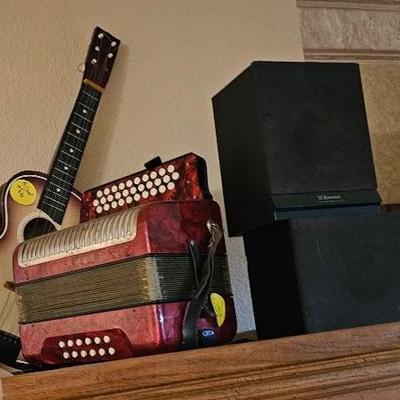 Antique accordion 