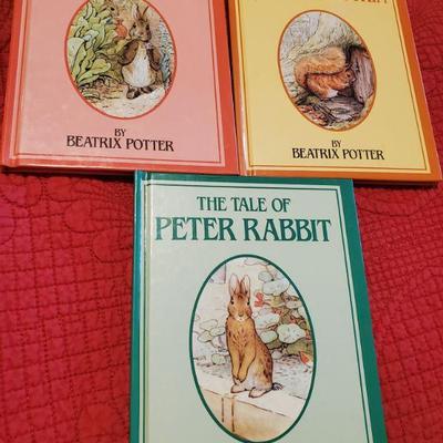 Set of 3 Beatrix Potter Books – Set $15 
