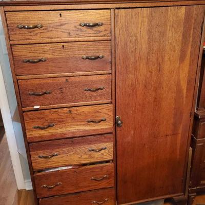 WARDROBE cabinet oak