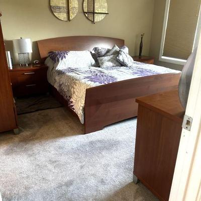 MCM king bed