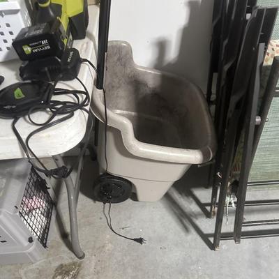 lightweight "wheel barrow"