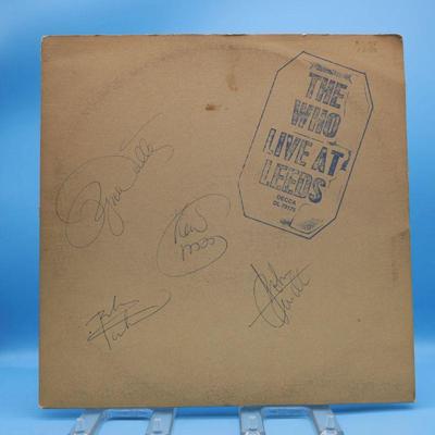 The Who Autograph