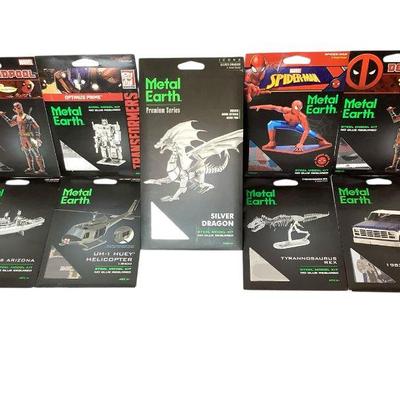 TN144 NEW Metal Earth Model Kits Ages 14	New unopened. Boxes aren't pristine 
