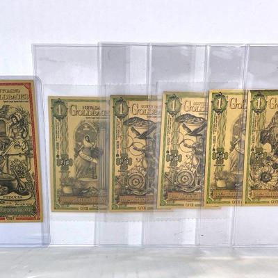 TN33 South Dakota, Wyoming, Nevada Gold Notes

