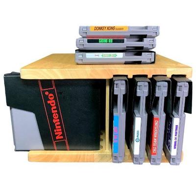 TN180 Original Nintendo NES Video Games	19 video games, games weren't tested. Comes with a Nintendo video game storage rack.
