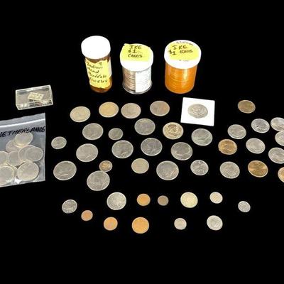 CT200 Small Coin Grouping	Mixture of US & Netherland coins.

