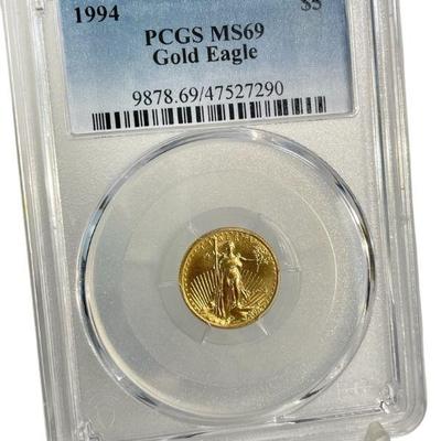 TN38 PCGS MS69 Gold Eagle 1994
