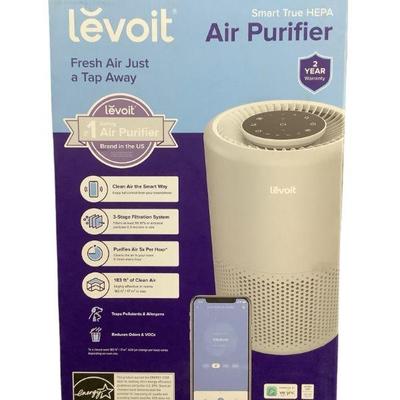 TN159 New Open Box Levoit Smart True HEPA Air Purifier	Open box, contents factory wrapped.
