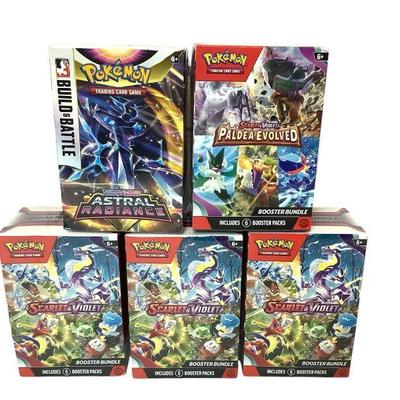 TN174 Factory Sealed Pokémon Booster Bundles
