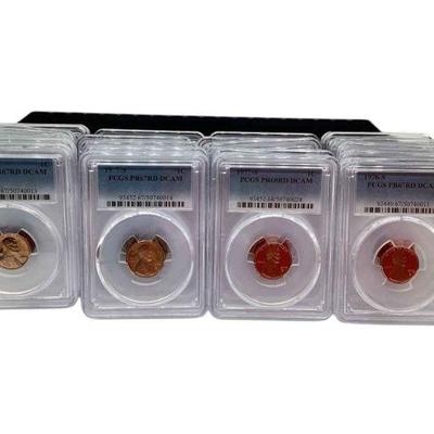 TN08 PCGS Box Of 20 Pennies And Nickels	PCGS Box of pennies and nickels
