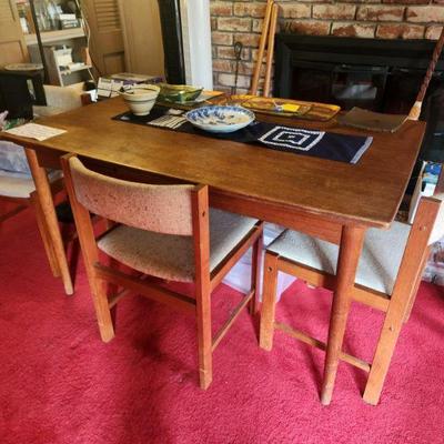 Teak Expandable Dining Table