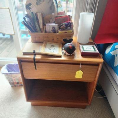 Teak Side Table/Nightstand