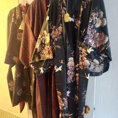 Sale Photo Thumbnail #78: Silk Kimonos