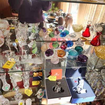 So Much Glass and Crystal