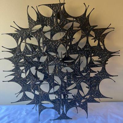 Marc Weinstein MCM Brutalist Wall Sculpture