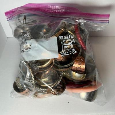 Bag of Cuff Bracelets