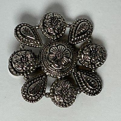 Sylvia Dahl marked Hat pin