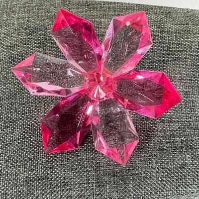 West german Lucite brooch