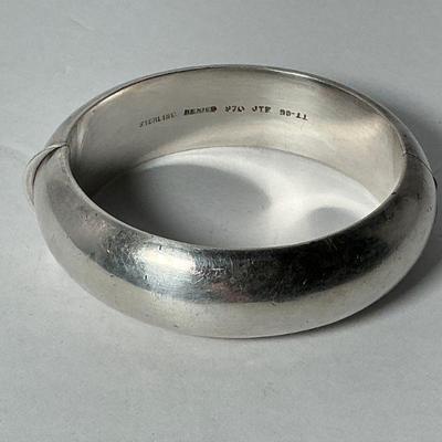 970 Sterling Bangle Bracelet