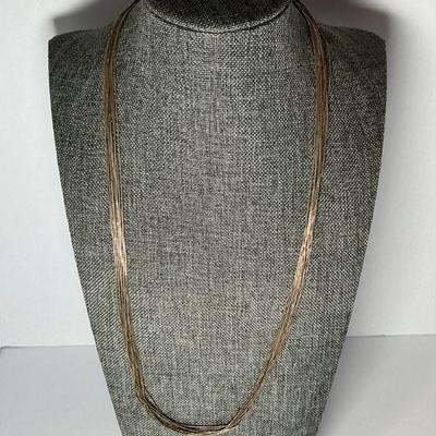 Sterling :iquid Silver Necklace