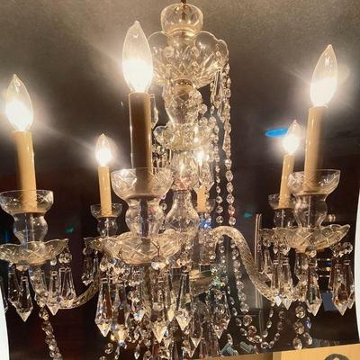 Czech crystal chandelier