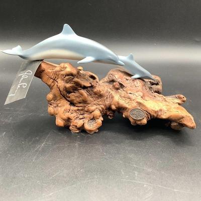 John Perry dolphin sculpture