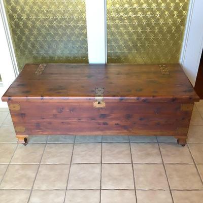 Trunk or blanket cedar chest
