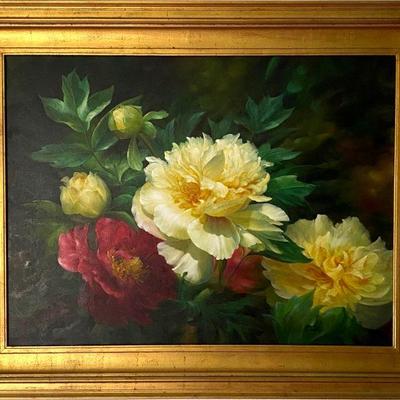 original painting by Emil - 
49 1/2"w x 39 1/2"h