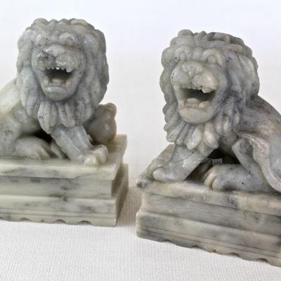 pair of onyx bookends