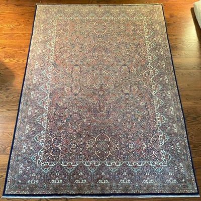 signed Persian rug, fine wool - 6'1" x 9'2"