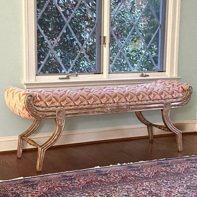 Venetian style bench
