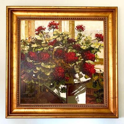 original painting - 38"w x 38"h