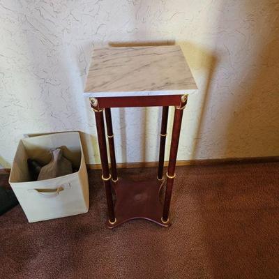 Marble top Pedestal