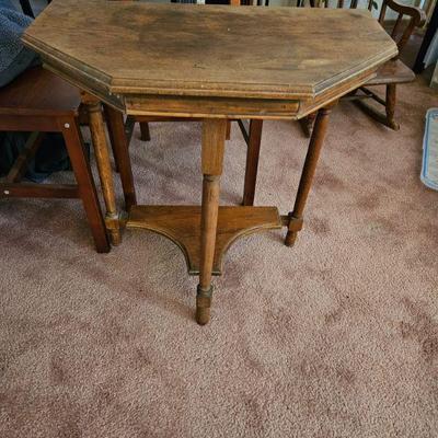 Hexagonal Side Table