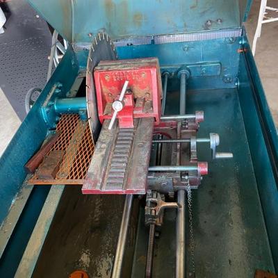 Lapidary slab rock saw