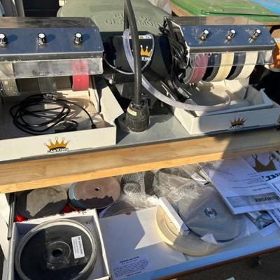 Cabking cabbing machine lapidary equipment