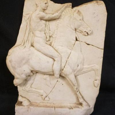 1175	METROPOLITAN MUSEUM OF ART ALVA MUSEUM REPLICAS, IMAGE OF ROMAN WARRIOR, APPROXIMATELY 11 IN X 18 IN
