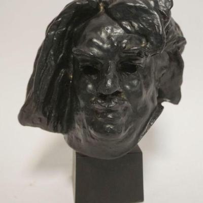 1184	AUGUSTE RODIN BUST, COMPOSITION, APPROXIMATELY 10 IN HIGH
