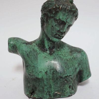 1176	REPRODUCTION MUSEUM BRONZE SCULPTURE OF ROMAN, APPROXIMATELY 8 IN HIGH
