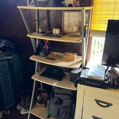 modern style shelf unit - vintage.