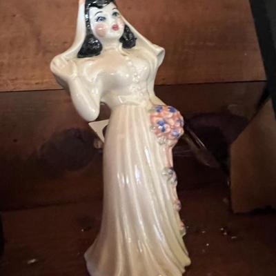 Vintage porcelain figurine.