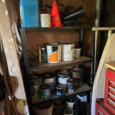 shelves and misc. hardware stuff..