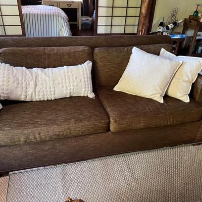 Couch with pullout bed...