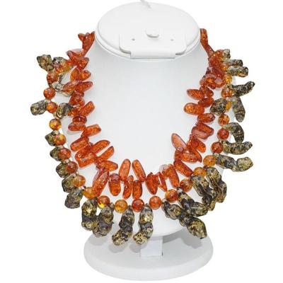 3 PC FABULOUS CONFETTI NECKLACES & EARRINGS