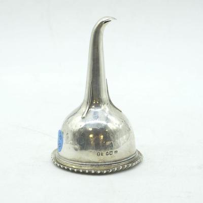 GEORGE III STERLING WINE FUNNEL 1815