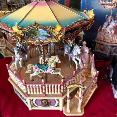 Vintage carousel horses