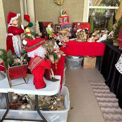 Collectible Christmas figurines